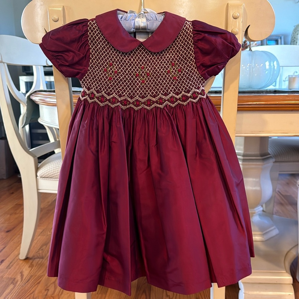 Authentic girls Burberry dress 12 months